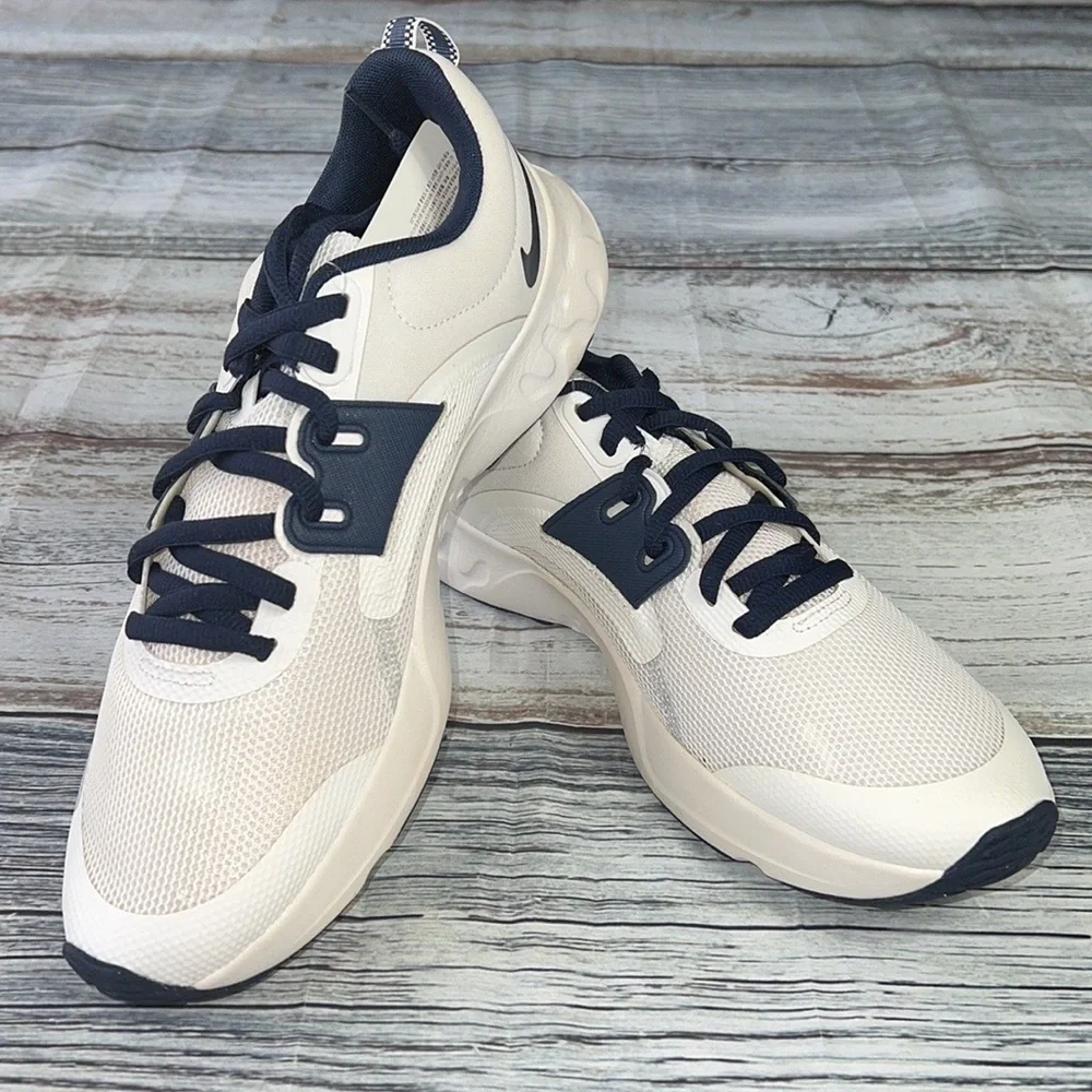 Nike Men's Renew Retaliation 3 Summit White/ MTLC Armory NVY-Obsidian Size-10